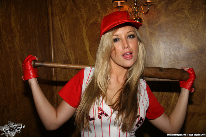 Kayden Kross Loves Her Baseball 00