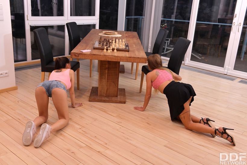 Kinky Cuties Playing Chess 03
