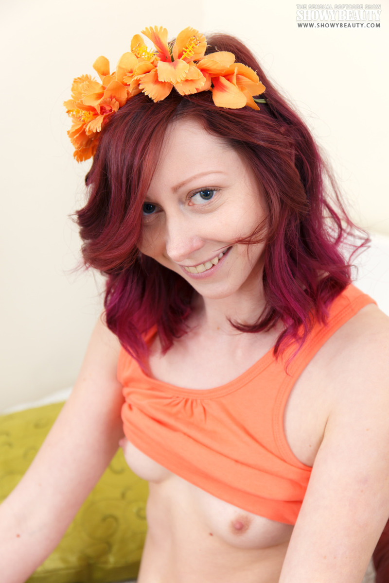 Cute girl with flowers 03